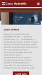 Mobile Screenshot of casasmadestilo.com.br